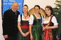 Steiermark: Inthronisation des 2. Chrisbaumdirndls